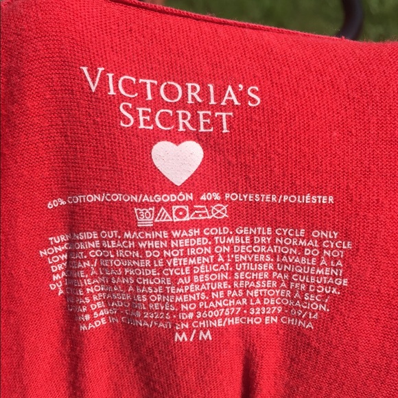 SOLD VS Victoria’s Secret Red Pajama Nightgown - Picture 3 of 3